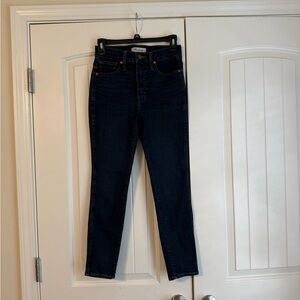 Madewell Women's Deep Indigo Skinny Jeans